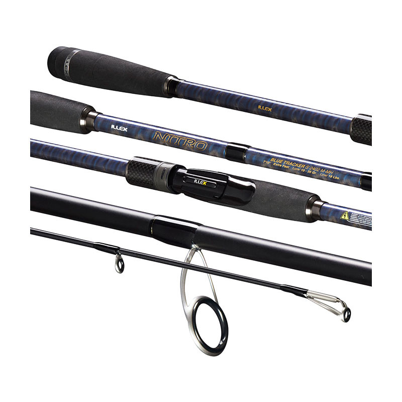 Canne Spinning Illex Nitro S 2402 MH Blue Tracker