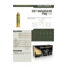 Cartouches SELLIER & BELLOT Cal.357 Magnum FMJ