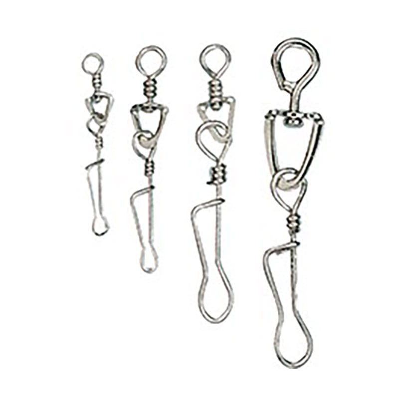 Emerillons coréen à attache nickelé FLASHMER Inox