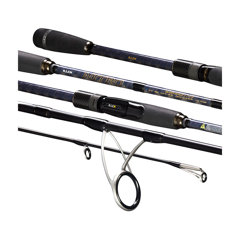 Canne Spinning Illex Nitro S 210 M Silver Scale
