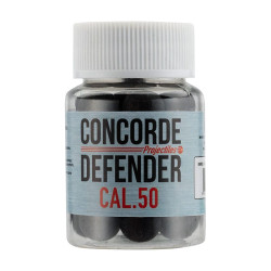 Billes de défense caoutchouc CONCORDE DEFENDER Cal.50