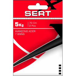 Avançon acier SERT 7 Brins 70 cm
