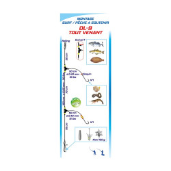 Bas de ligne FLASHMER Surf-soutenir