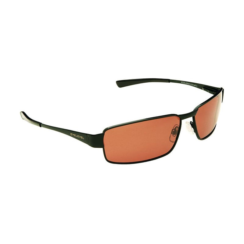 Lunettes EYELEVEL Accelerate monture noire / verres ambre