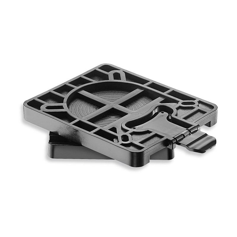 Platine pivotante PVC pour siège PIKE'N BASS