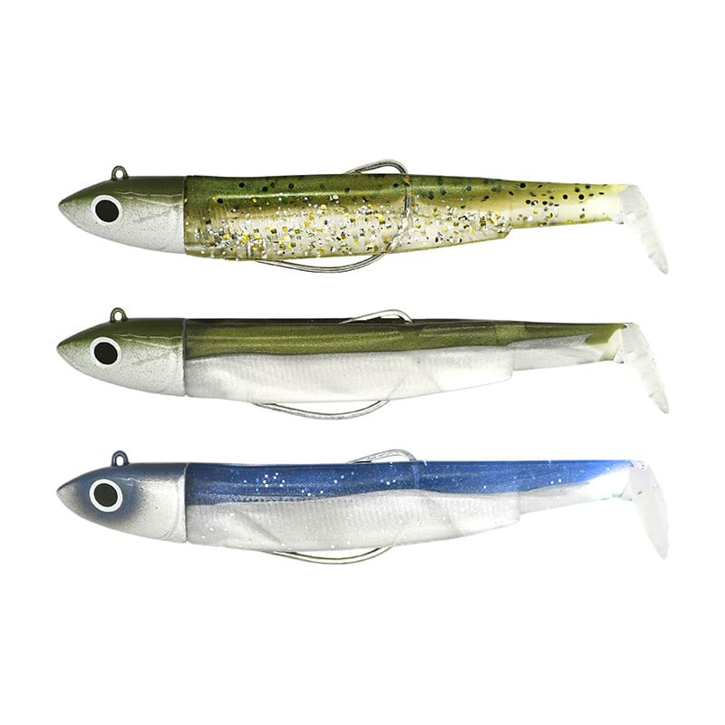 Leurre souple FIIISH Black Minnow 120mm - Maxi Combo Shore 25g