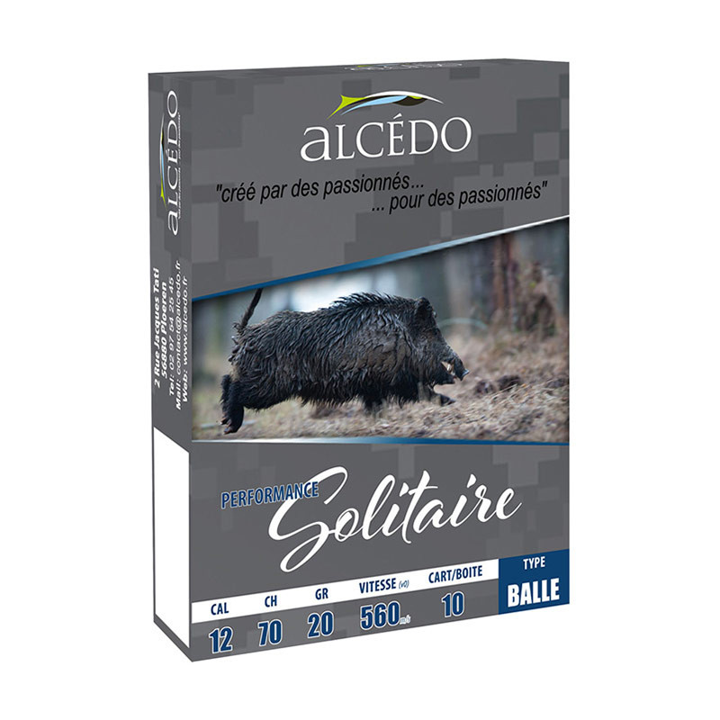 Balles ALCEDO Sanglier Performance - Cal.12