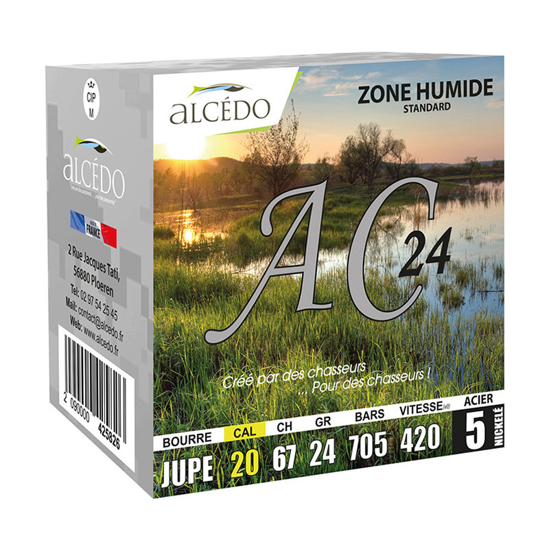 Cartouches ALCEDO AC24 - Cal.20