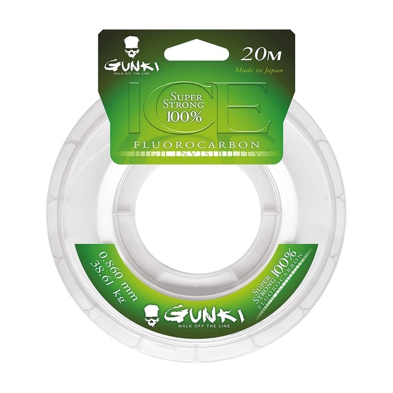 Fil fluorocarbone GUNKI Ice