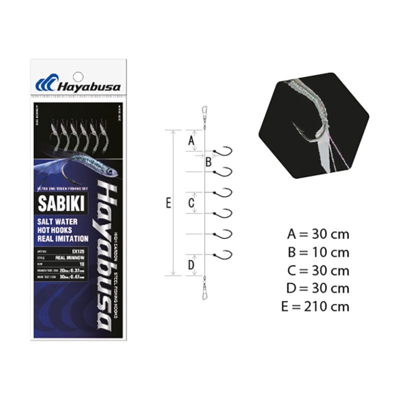 Mitraillette HAYABUSA Sabiki EX125