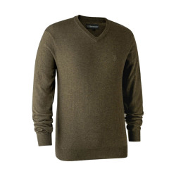 Pull en Tricot à Col en V DEERHUNTER Kingston