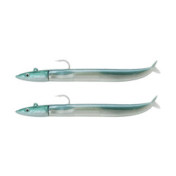 Leurre souple FIIISH Crazy Sand Eel 100mm - Double Combo