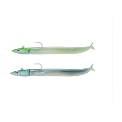 Leurre souple FIIISH Crazy Sand Eel 100mm - Double Combo