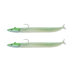 Leurre souple FIIISH Crazy Sand Eel 100mm - Double Combo