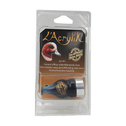 Appeau HELEN BAUD Acrylik canard siffleur male