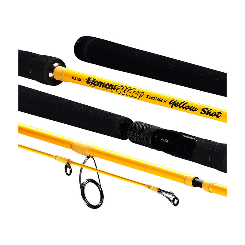 Canne Spinning Illex Element Rider X5 S2402MH-H Yellowshot