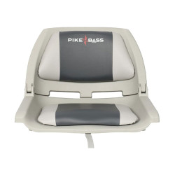 Siège pliant PIKE'N BASS Confort gris