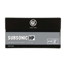 Munitions RWS Subsonic Hp
