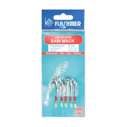 Bas de ligne FLASHMER Sabi Mack - 5 ham.