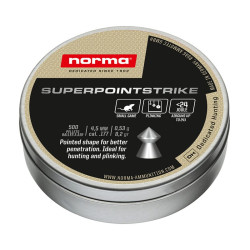 Plombs NORMA Plomb Superpoint Strike 4,5mm