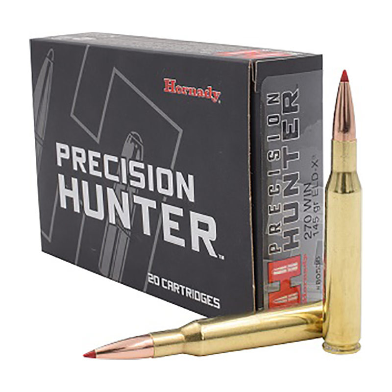 Cartouches HORNADY Cal.270 WIN 145g ELD-X