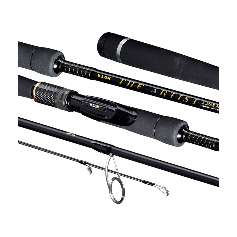 Canne Spinning Illex The Artist X5 S 2152 M Dark Elf