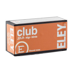 Cartouches ELEY Club Cal.22 LR