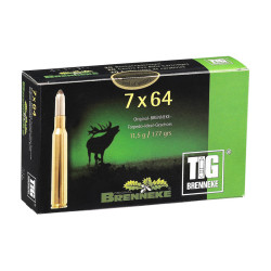 Munitions BRENNEKE TIG - Cal. 7x64