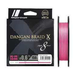 Tresse MAJOR CRAFT Dangan Braid X Pink