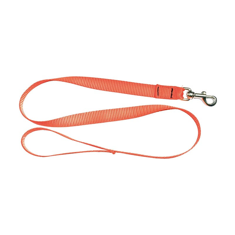 Laisse COUNTRY 1,20 M Sangle Orange Fluo