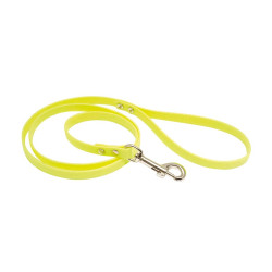 Laisse COUNTRY 1,20m Biothane Jaune Fluo