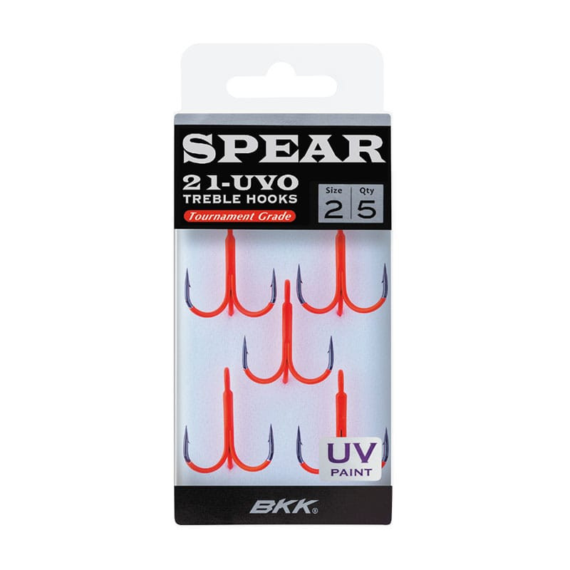 Hameçon triple BKK Spear-21 UVO