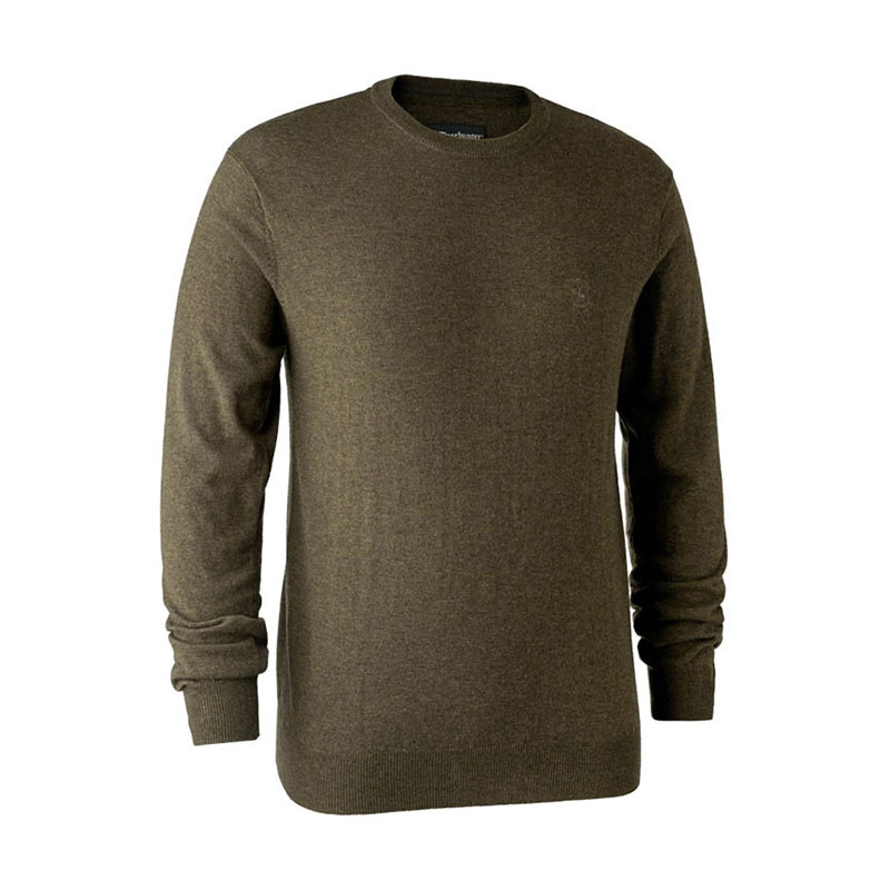 Pull en Tricot à Col Rond DEERHUNTER Kingston