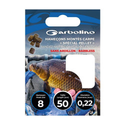 Hameçon monté GARBOLINO Coup Special Carpe et Gros Poissons