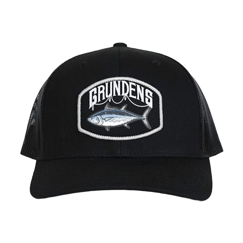 Casquette GRUNDENS Bluefin Trucker Solid Black