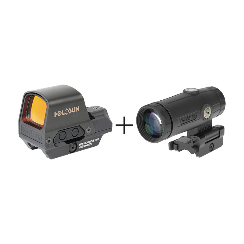 Pack HOLOSUN Reflex 510C + Magnifier HM3X