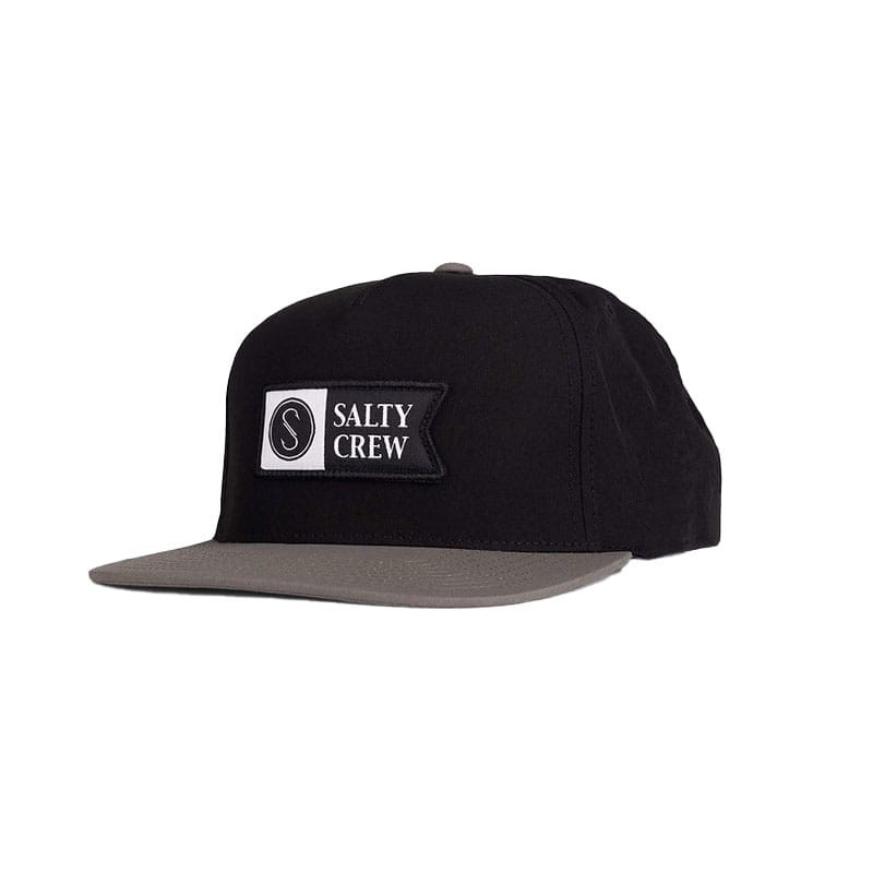 Casquette SALTY CREW Alpha Tech 5 Panel Black / Coffee