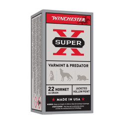 Munitions WINCHESTER Hollow Point Cal. 22 Hornet