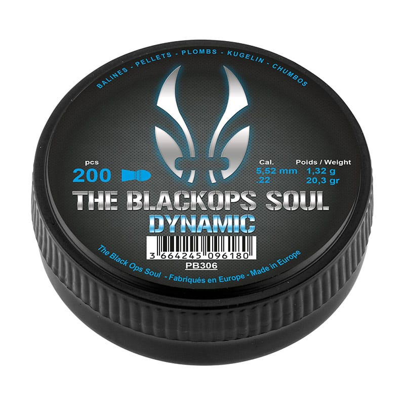 Plombs BO MANUFACTURE The Black Ops Soul Dynamic Cal. 5,5mm