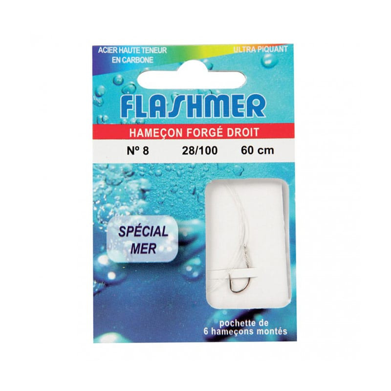 Hameçon FLASHMER Montés mer