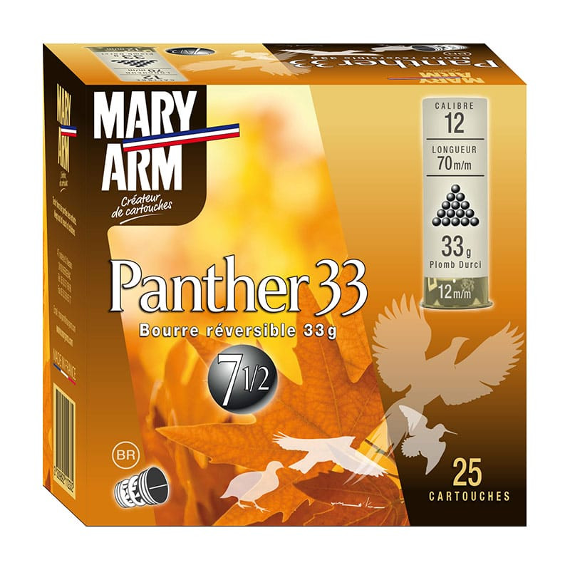 Cartouches MARY ARM Panther 33 - BR - Cal.12