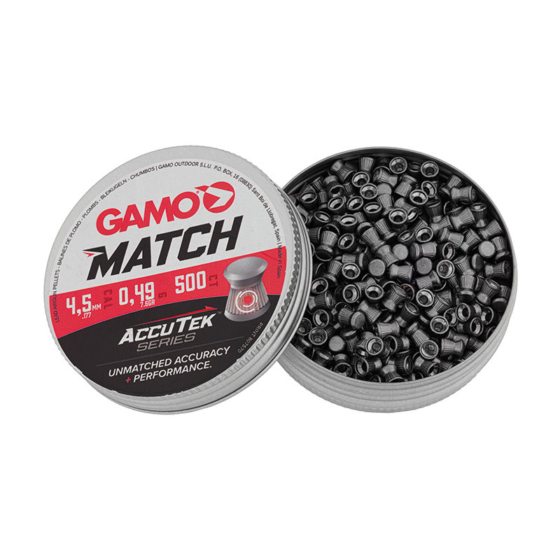 Plombs GAMO Match Accutek 500 - 4.5mm