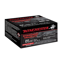 Munitions WINCHESTER Standard Velocity Black CP Cal. 22LR