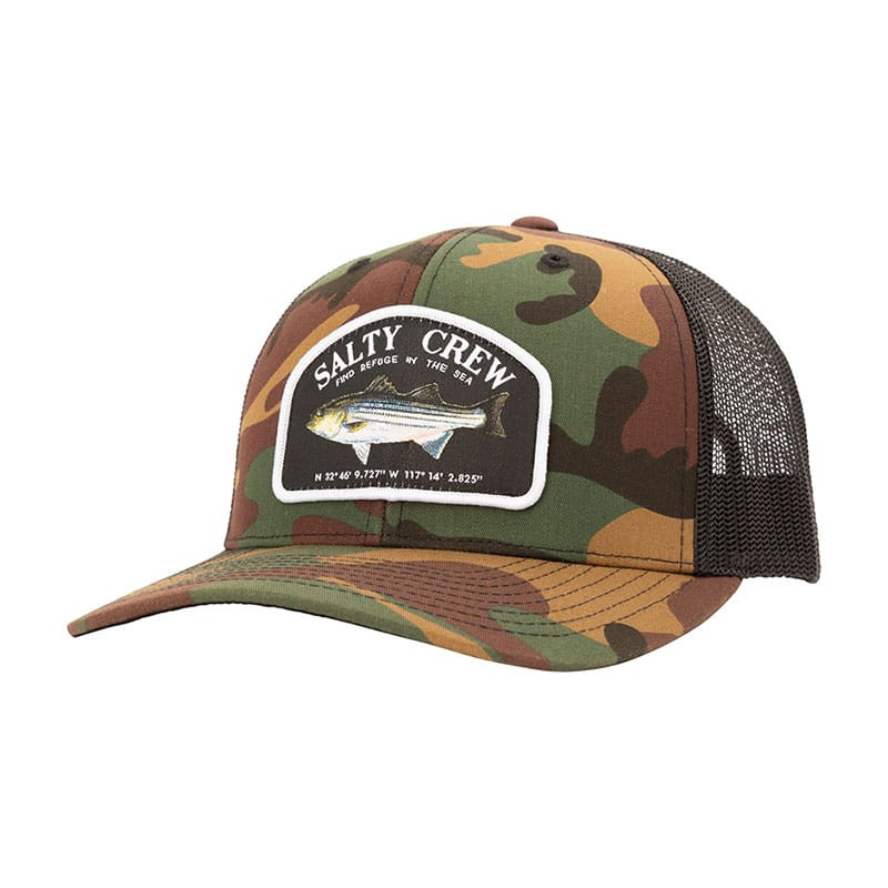 Casquette SALTY CREW Striper Retro Trucker Camo