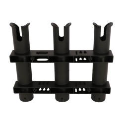 Porte-cannes 3 cannes fixe SEANOX