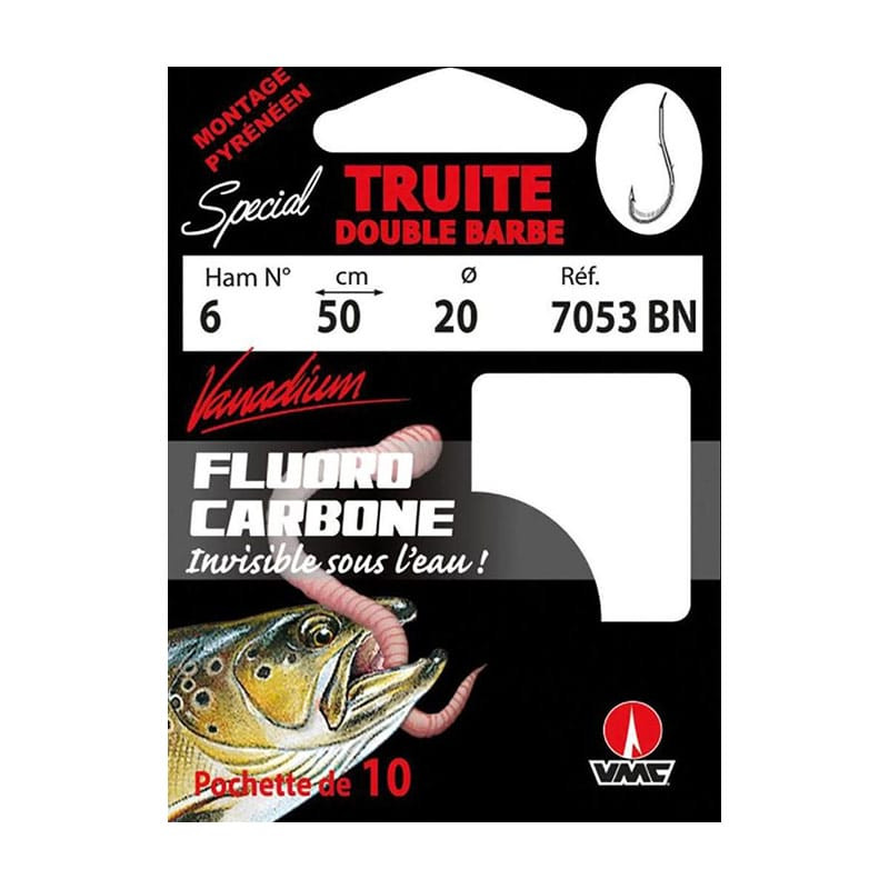 Hameçon RAGOT Spécial ver - double barbe