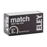 Cartouches ELEY Match Cal.22 LR 22LR
