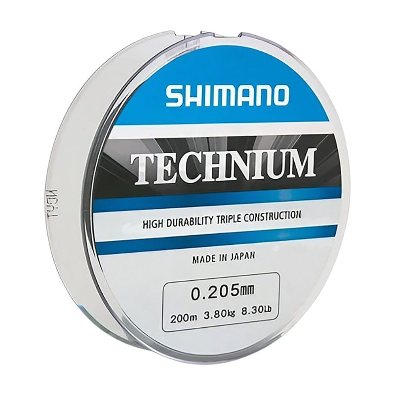 Fil nylon SHIMANO Line Technium - Grey