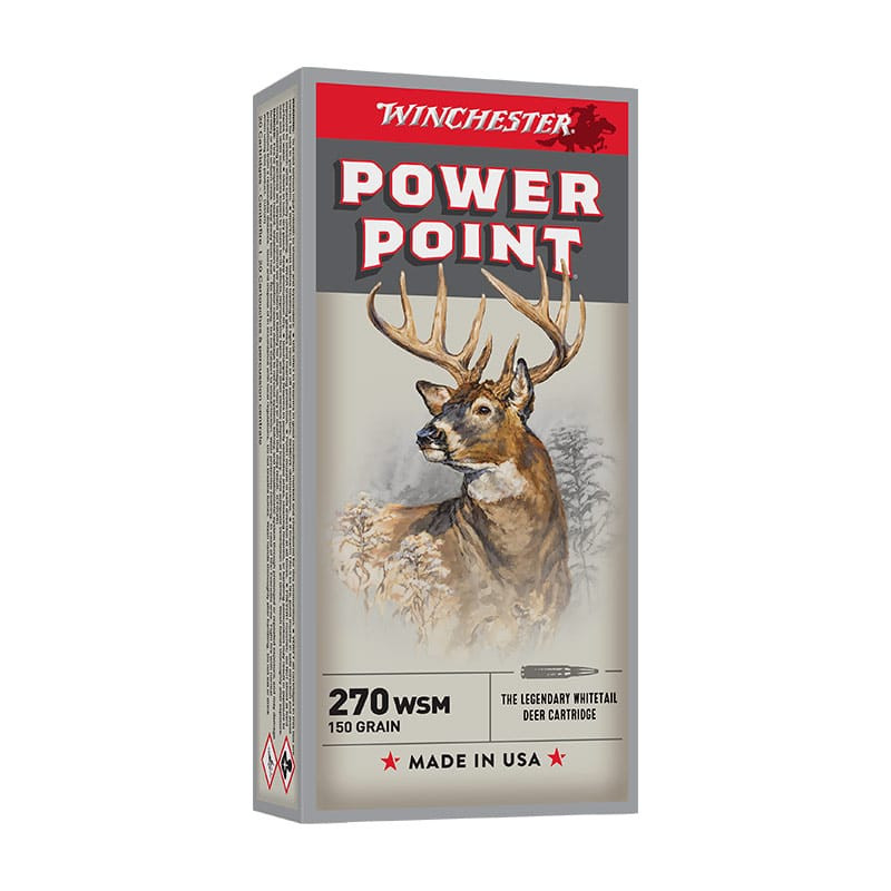 Munitions WINCHESTER Power Point 270WSM