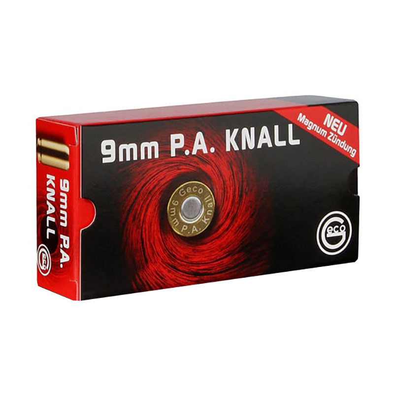 Munitions GECO Munition A Blanc 9Mm Pistolet